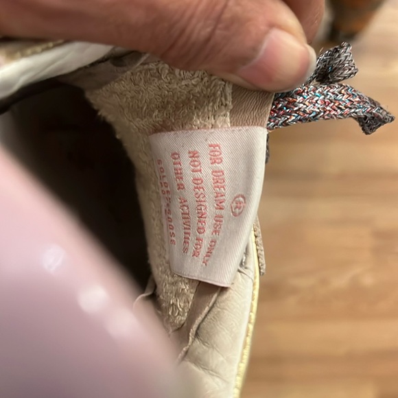 Golden Goose SuperStar sneakers 38/8 Gold/Pink/leather Beige suede low top shoes - Picture 2 of 11